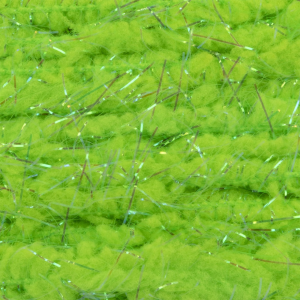 Image of SemperFli Guard Hair Chenille | Fluorescent Green Rhyac