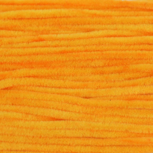 Image of SemperFli Suede Chenille | Suede Chenille Fluorescent Orange Sunburst