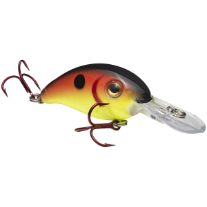 Image of Strike King Slab Hammer Crappie Crank | Chartreuse Red-Black; 3 in.