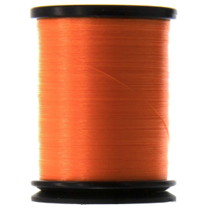 Image of SemperFli Classic Waxed Thread 12/0 | Fluorescent Orange