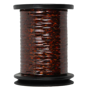 Image of SemperFli Holographic Tinsel | Bronze; 1/32 in.