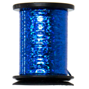 Image of SemperFli Holographic Tinsel | Blue; 1/32 in.