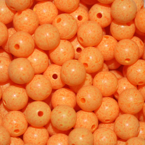 Image of TroutBeads | Mottled Oregon Cheese; 12 mm