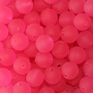 Image of TroutBeads | Cerise Egg; 14 mm