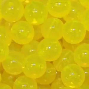 Image of TroutBeads | Lemon Roe; 14 mm