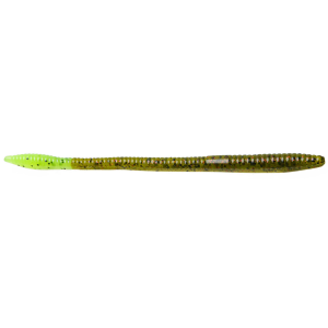 Image of Zoom Trick Worm | Watermelon Red Chartreuse; 6.5 in.