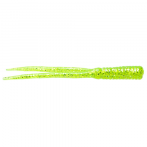 Image of Zoom Split Tail Trailer | Chartreuse Glitter; 4 in.