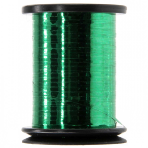 Image of SemperFli Mirror Tinsel | Green; 1/32 in.