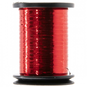 Image of SemperFli Mirror Tinsel | Red; 1/69 in.