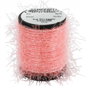 Image of SemperFli Ice Straggle Chenille | Coral