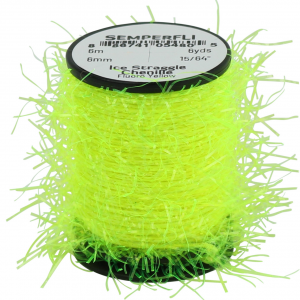 Image of SemperFli Ice Straggle Chenille | Fluorescent Yellow