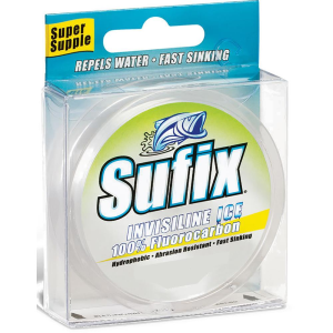 Image of Sufix Invisiline Fluorocarbon Ice Line | 8 lb.; Clear; 50 yds.