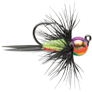 Image of VMC Tungsten Bullfly Jig | Metallic Rainbow; 1/16 oz.