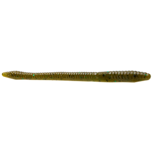 Image of Zoom Finesse Worm | Green Pumpkin Green