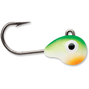 Image of VMC Tungsten Tubby Jigs | Green Orange Glow; 1/16 oz.