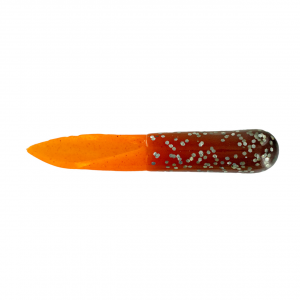 Image of Big Bite Baits Scentsation Tailcutter | Bad Pumpkin; 2 1/2 in.