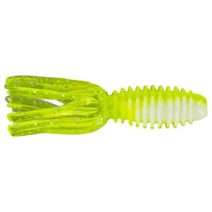Image of Big Bite Baits Slab Tube | Lemon Meringue; 1 3/4 in.