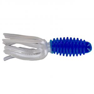 Image of Big Bite Baits Slab Tube | Blue/Pearl; 1 3/4 in.