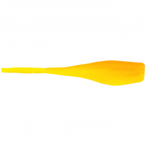 Image of Big Bite Baits Crappie Minnr | Orange Chartreuse; 2 in.