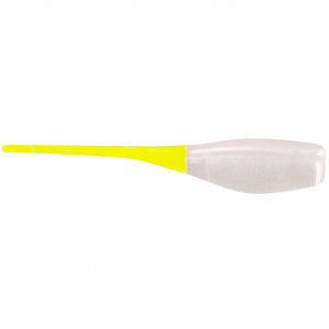 Image of Big Bite Baits Crappie Minnr | Pearl Chartreuse Tail; 2 in.