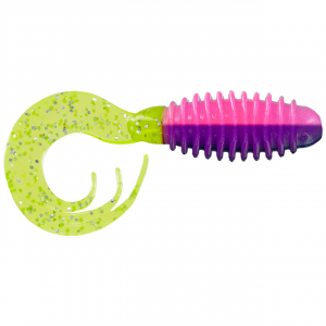 Image of Big Bite Baits Ring Triple Tip Grub | Popsicle; 2 in.