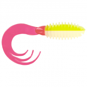 Image of Big Bite Baits Ring Triple Tip Grub | Bad Blood; 2 in.