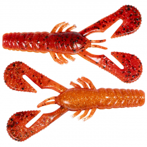 Image of Z-Man Turbo CrawZ | Fire Craw; 4 in.