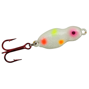 Image of Lindy Frostee Jigging Spoon | Wonderbread Glow; 1/16 oz.