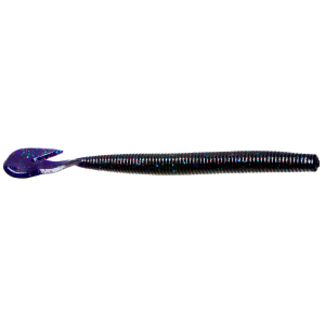 Image of Zoom Mag UV Speed Worm | Junebug Red; 7 in.