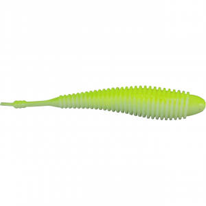 Image of Hog Farmer Baits Spunk Shad | Chartreuse Pearl; 3 1/2 in.