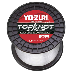 Image of Yo-Zuri Topknot Mainline Fluorocarbon Line | Clear; 16 lb.; 1,000 yds.