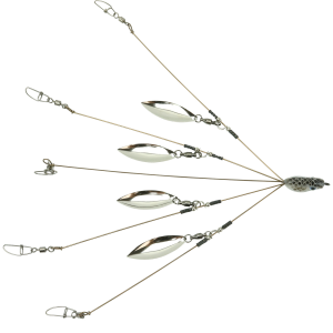 Image of Hog Farmer Baits 5-Wire Umbrella Rig | 4-Blade Flex