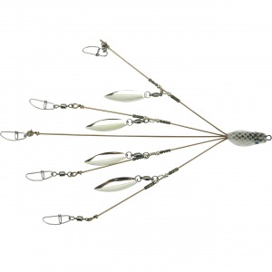 Image of Hog Farmer Baits 5-Wire Umbrella Rig | 4-Blade Mini