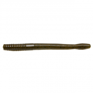 Image of Zoom Magnum Finesse Worm | Green Pumpkin; 5 in.