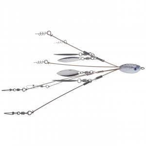 Image of Hog Farmer Baits Tactical Basssin' Mini Umbrella Rig | 4-Blade Flex