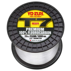Image of Yo-Zuri T7 Premium Fluorocarbon | 20 lb.; Clear; 1,000 yds.