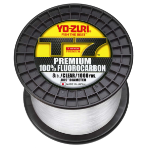 Image of Yo-Zuri T7 Premium Fluorocarbon | 8 lb.; Clear; 1,000 yds.