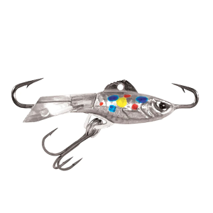 Image of ACME Tackle Hyper-Rattle | Chrome Wonderbread; 1 in.