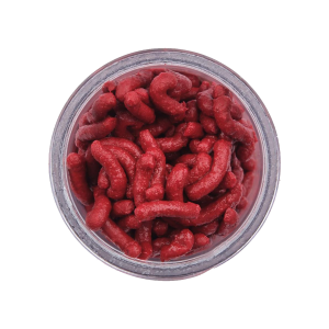 Image of Berkley Gulp! Maggots | Red Wiggler; 1.5 oz. Jar