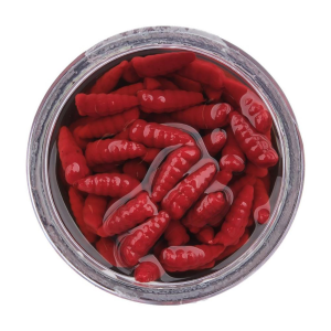 Image of Berkley Gulp! Alive! Waxies | Red Wiggler; 1/2 in.