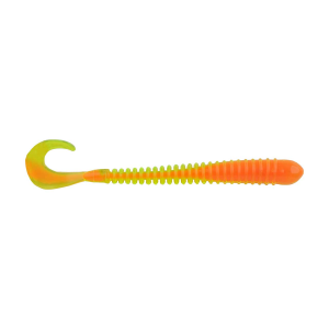 Image of Berkley PowerBait Rib Worm | Citrus Punch; 4 in.