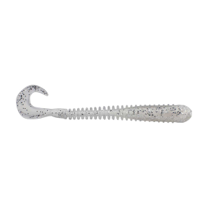 Image of Berkley PowerBait Rib Worm | White Ice; 4 in.
