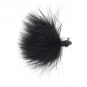 Image of Outkast Feider Fly Jig | Black; 1/16 oz.