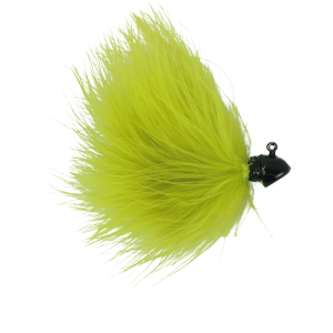Image of Outkast Fighter Fly Jig | Damsel Green; 3/32 oz.