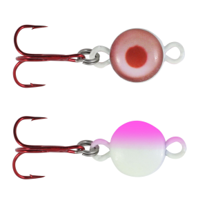 Image of Northland Eye Ball Spoon | UV Pink; 1/16