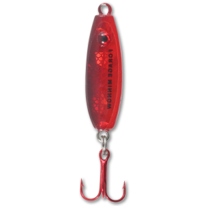 Image of Northland Forage Minnow Spoon | Super-Glo Redfish; 1/4 oz.