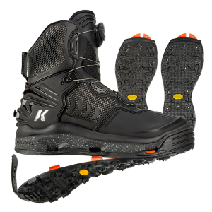 Image of Korkers River Ops BOA Wading Boots | Vibram & Studded Vibram Soles; 11