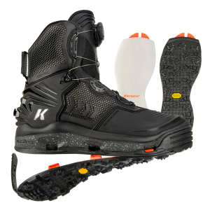 Image of Korkers River Ops BOA Wading Boots | Felt & Vibram Soles; 9