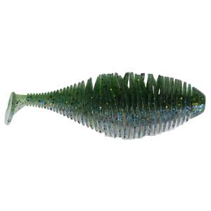 Image of Geecrack Bellows Gill Swimmer Soft Bait | Sunburned Gill; 3.2 in.
