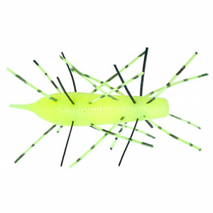 Image of Geecrack Imo Kemushi Soft Bait | Chartreuse; 2.4 in.